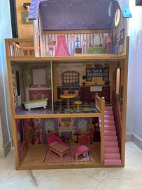 Case per bambole in legno di marca kidkraft