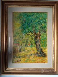 Scarfone - Olio su Tela