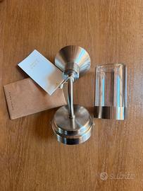 Applique Zara Home Acciaio Satinato e Vetro