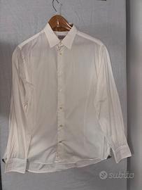 Camicia Bianca Alviero Martini 1A classe tg M uomo
