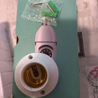 Telecamera WiFi Smart Camera attacco lampadina