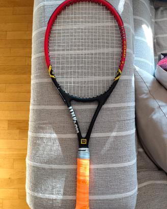 Racchetta da tennis Wilson Tour Comp Ti (Titanium)