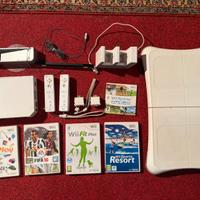 Nintendo Wii con giochi e accessori