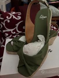 Castanēr espadrillas con zeppa