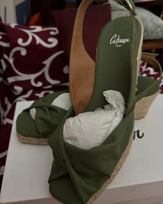 Castanēr espadrillas con zeppa