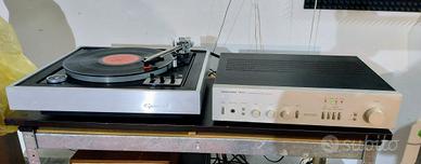 amplificatore + giradischi