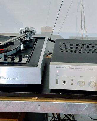amplificatore + giradischi
