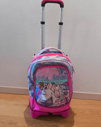 zaino trolley scuola con astuccio in omaggio