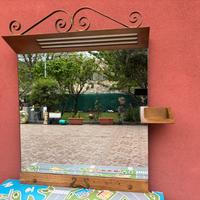 Specchio da bagno vintage