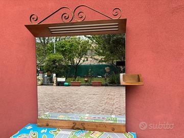 Specchio da bagno vintage