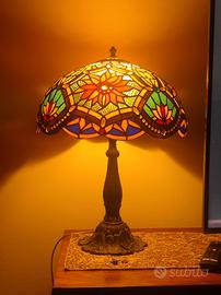 Lampada Artigianale stile "Tiffany"