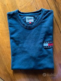 T shirt blu tommy jeans