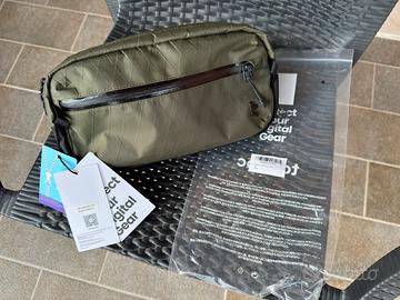 tomtoc 3,5L X-Pac verde tracolla marsupio sling