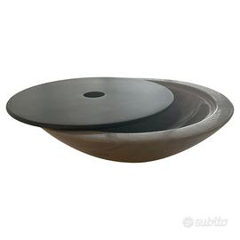 Centro Tavola Casigliani in Marmo Bardiglio Grande