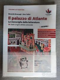 Libro scuola Letteratura Il palazzo di Atlante 1A