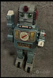 Vintage  Rocket man robot in spece armor