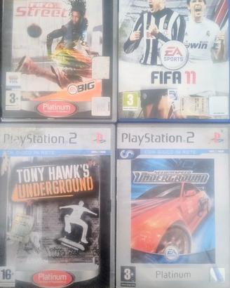 4 giochi PlayStation 2