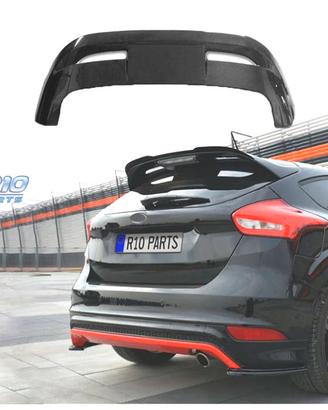SPOILER ALETTONE FORD FOCUS ST 11-17 CARBONIO