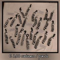 Portafortuna uncinetto handmade panda
