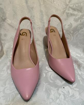 Décolleté slingback