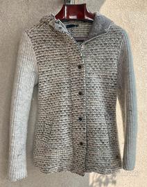 Giacca lana CMP con cappuccio Donna S