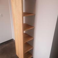 Coppia di Mensole verticali in quercia massello