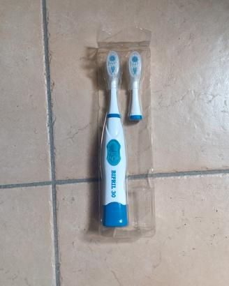spazzolino elettrico doppia testina