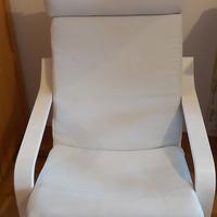 Sedia Ikea Poang bianca