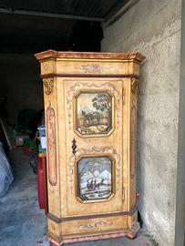 Armadio tirolese/bavarese artigianale