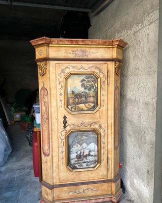 Armadio tirolese/bavarese artigianale