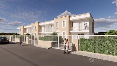 VILLA A SCHIERA A MESAGNE