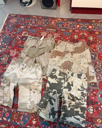 Pantaloncini militari corti