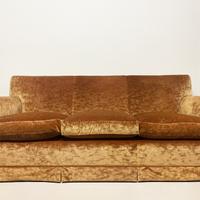 Divano in velluto di seta