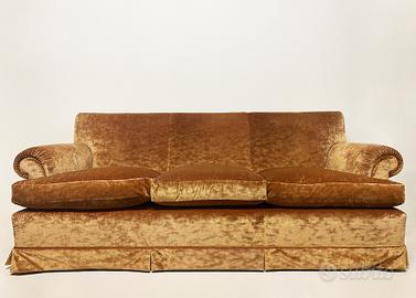 Divano in velluto di seta