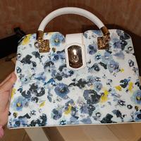 Borsa donna Liu Jo modello Mia bag - zircone flowe