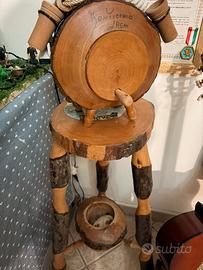 Botte legno porta vino - Liquore