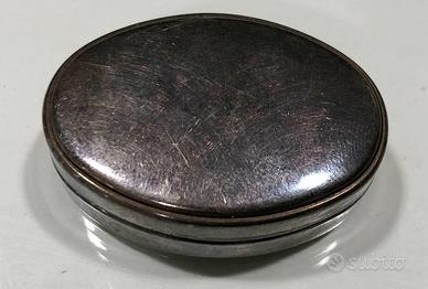 Porta pastiglie in argento 800 come nuovo