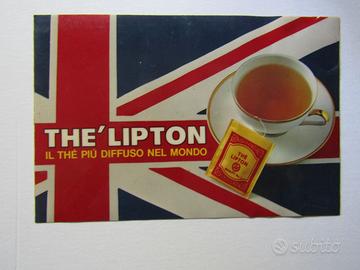 Adesivo vintage The Lipton cm 24,5x16