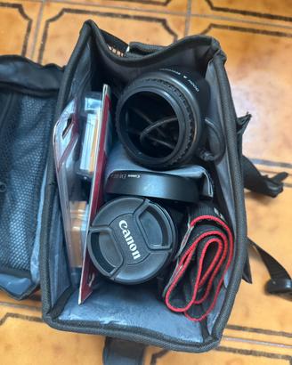 Canon EOS 700D Touchscreen + 2 Batteria Gratis fre