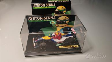 Minichamps 1/43 Williams Mansell taxi Senna
