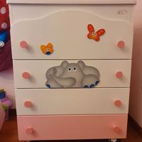 Cassettiera Azur Elefantino