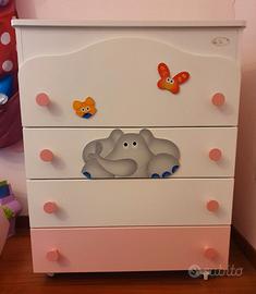 Cassettiera Azur Elefantino