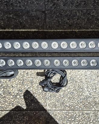 Coppia barre LED ALGAM BARWASH 244 24x4Watt