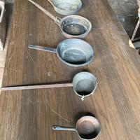 Padelle in rame vintage