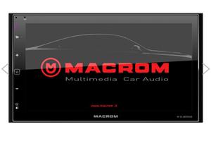Autoradio 2 din macrom