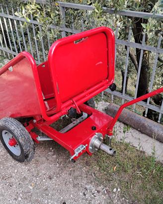 carriola per motocoltivatore 