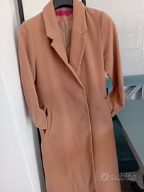 cappotto marrone lungo 