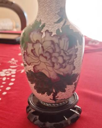vaso cloisonne 