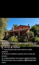 Villetta oriolo romano