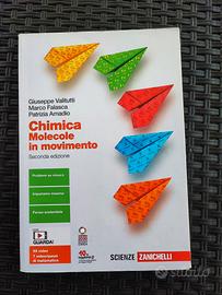 libro scolastico di chimica, Zanichelli 